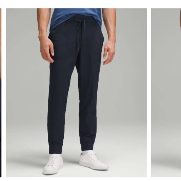 Lululemon ABC Jogger Everyday Athleisure Athletic Navy Blue Size Large - Picture 1 of 12
